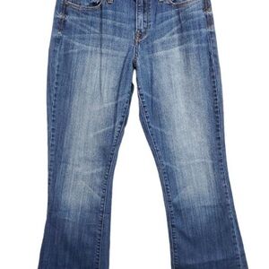 Lucky Brand Blue Flare Wide Leg Jeans